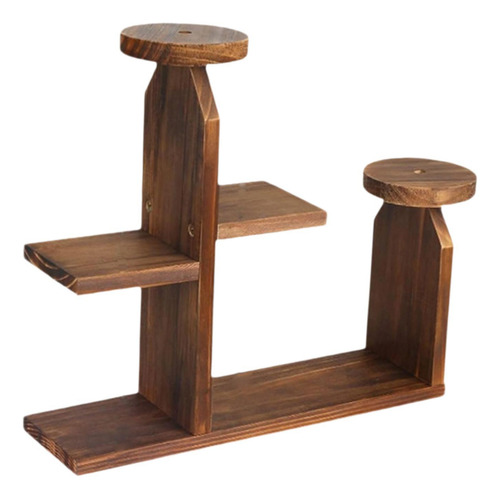 Soporte De Planta De Madera De Soporte De Macetas