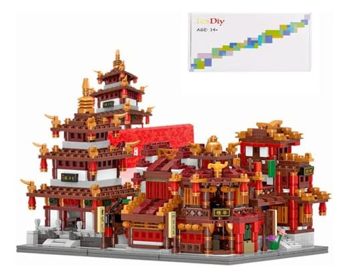 Genyuu Modular Building Kit, Chinatown Style Wangjiang Pavil