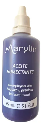 Aceite Humectante Cuticula De Uñas Marylin Con Argán X 75ml