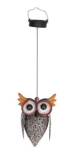 Lámpara Solar Night Owl Para Colgar, Led, Ip55, Diseño Imper
