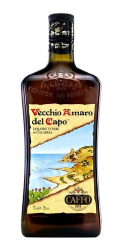 Licor Vecchio Amaro Del Capo 700 Ml Importado - Fullescabio