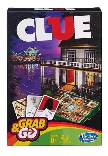 Jogo Clue Do - Grab & Go - Hasbro B0999