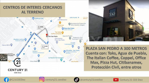 Venta De Terreno En Boulevard Norte Col. Las Hadas Zona Plaza San Pedro