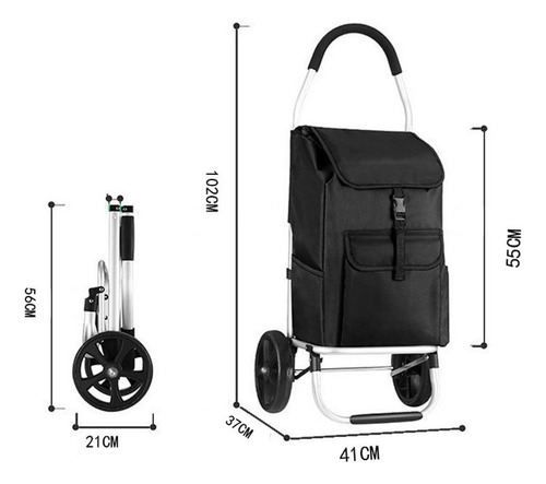 Carrito De Compras De Mano Carrito De Compras Plegable