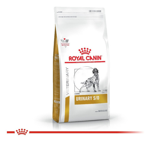 Imagen 2 de 3 de Alimento Royal Canin Veterinary Diet Canine Urinary S/O para perro adulto todos los tamaños sabor mix en bolsa de 1.5 kg