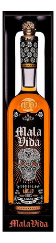 Paquete De 3 Tequila Mala Vida Añejo 700 Ml