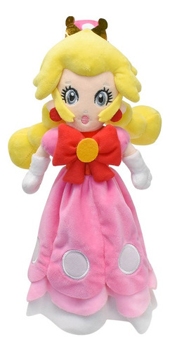 Super Mario Princess Toadette Peach Muñeca Peluche Juguete 