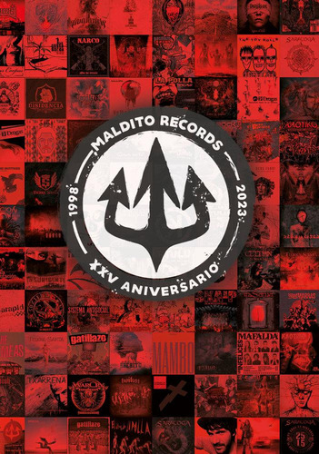 Libro: 25 Años De Maldito Records 1989 2023. Gerique,emilio.