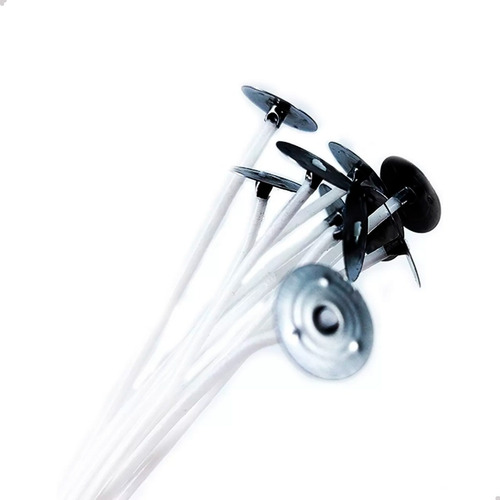 Kit De 100 Mechas De Algodón Para Velas Con Bombillas De 10