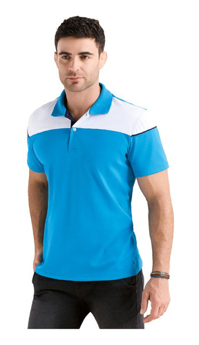 Camiseta Azul Color Mp 86806