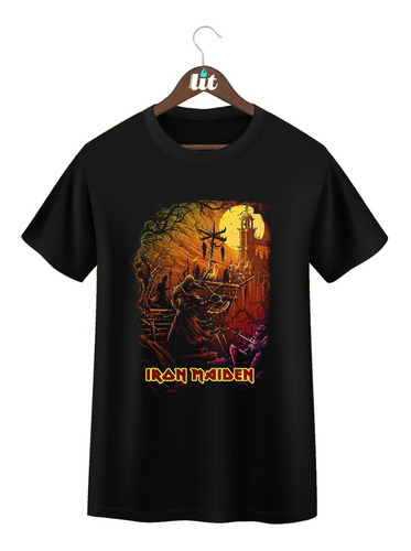 Poleras Con Diseño Iron Maiden Banda Rock Nuevo