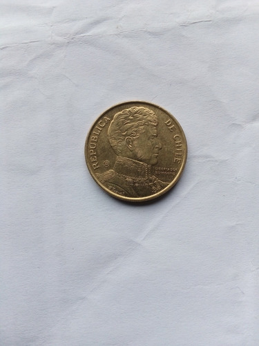 Moneda 10 Pesos -año 2007 - (Usado)