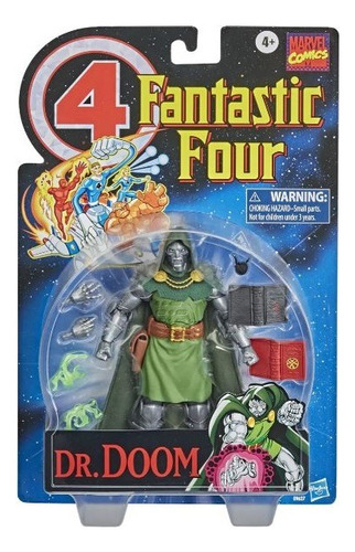 Dr Doom Retro Marvel Legends (Usado)