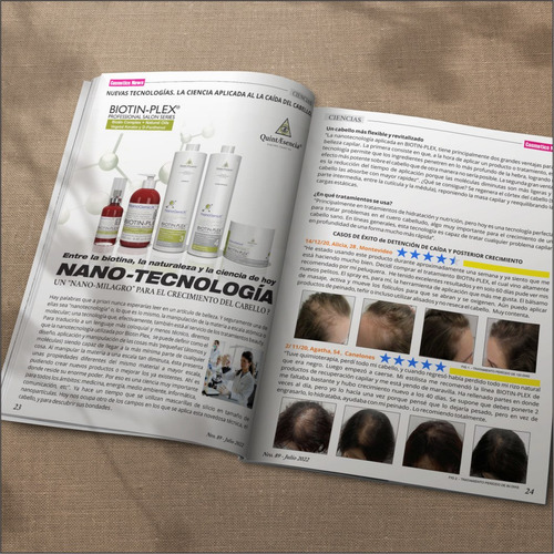Anticaída Loción Cabello. Biotina + Cisteína 60ml