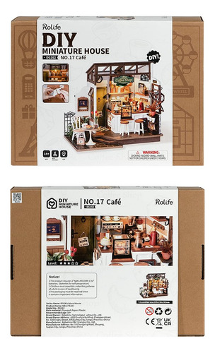 M0r Kit De Casa En Miniatura No.17 Cafe, Regalos De