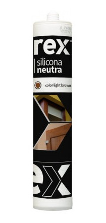 Silicona Neutra Light Brown 300ml Rex Mimbral