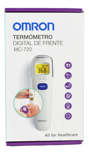 Termómetro De Frente Omron Mc720