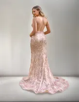 Comprar Vestido Cena De Egresado Dorado