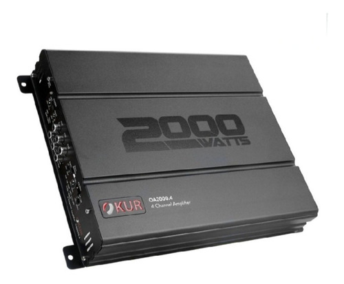 Amplificador Okur Oa2000.4 2000w 4 Canales By Db Drive