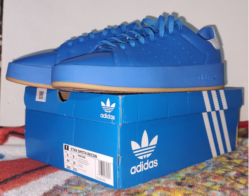 Tenis adidas Stan Smith Recon Azul Rey 