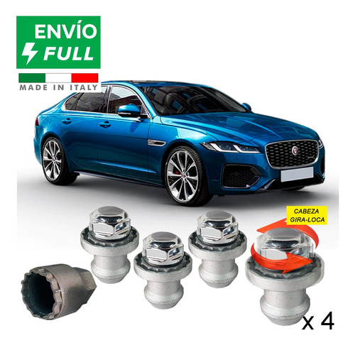 Birlos Seguridad 12 X 1.5 Mm Jaguar Xf 2011-2024 Galaxylock