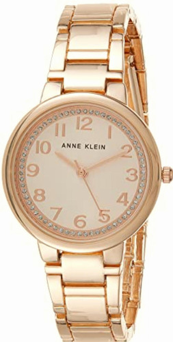 Anne Klein Reloj De Pulsera Con Detalles Brillantes Para