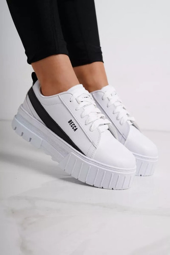 Zapatillas Con Plataforma Mujer Moda Moon