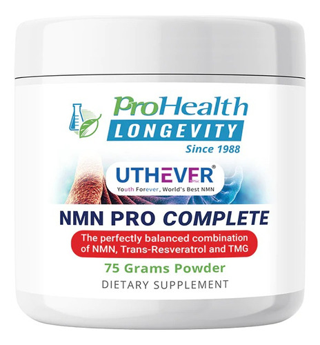 Prohealth Nmn Pro Complete Uthever Nmn Trans-resveratrol Tmg