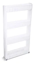 Comprar Carro Organizador Slim X 4 Canastos C\u002F Ruedas Colombraro Color Blanco