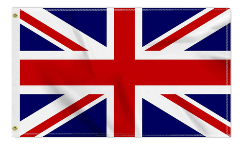 Bandera Británica De 3 × 5 Pies, Pancarta Nacional Grande Pa