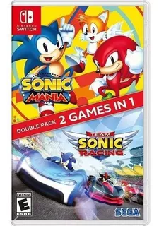 Jogo Sonic Mania + Team Sonic Racing Double Pack - Switch