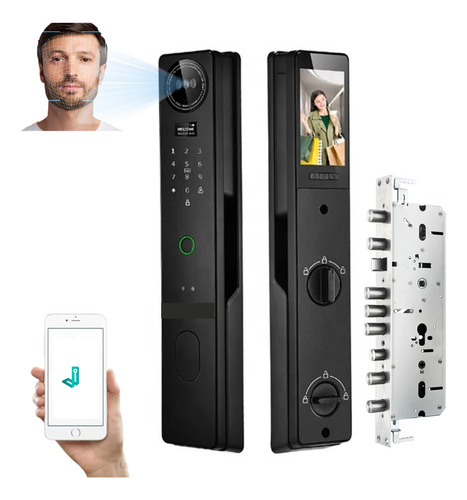 Cerradura Inteligente Wifi Digital Reconocimieto Facial App