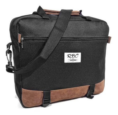 Imagen 1 de 3 de Portafolio Morral Urbano Grande Reforzado Impermeable Color