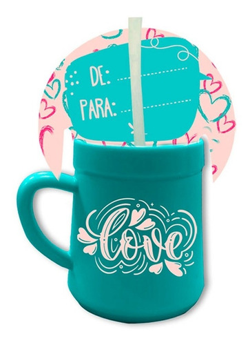2 Mate Bombilla Regalo Original San Valentin Día Enamorados