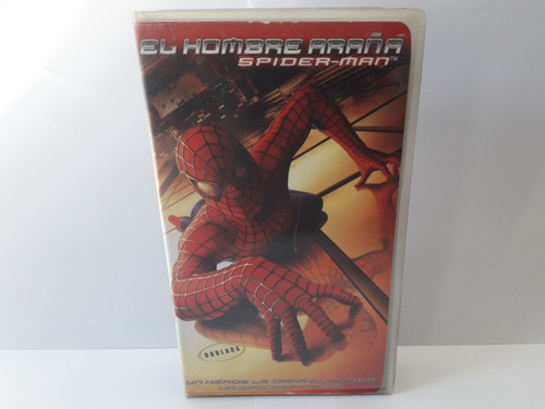 Hombre Araña 1 Pelicula Vhs Original (audio Latino)