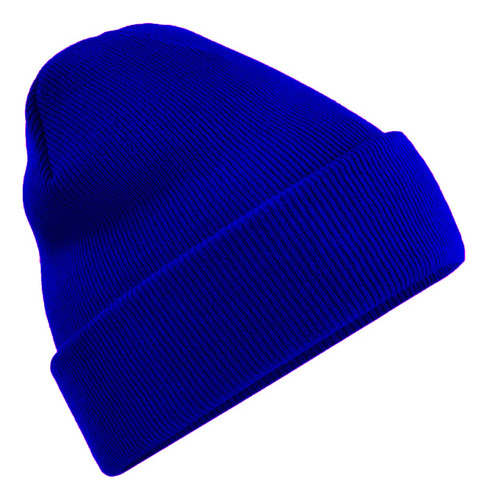 Gorro Lana Tejido Estilo Beanie Abrigado Liso Moda Unisex.