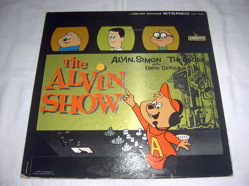 Lp The Alvin Show 1st 1961 Usa Chipmunks Esquilos Excelente