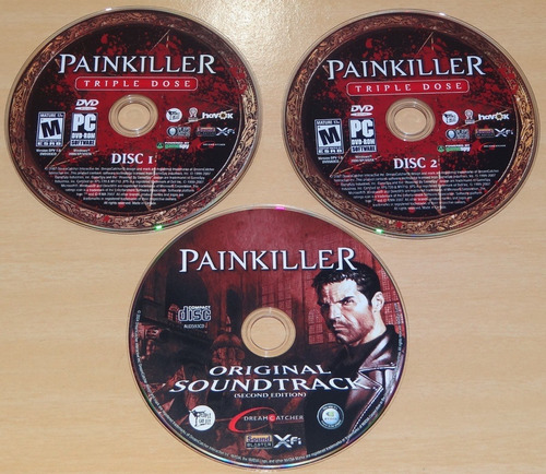 Painkiller Triple Dose (1, Battle Out Of Hell, Overdose)- Pc (Usado)