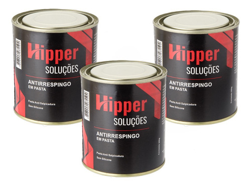  Anti Respingo Pasta Hipper 350g S/silicone Kit C/3 Un