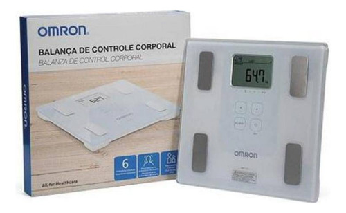 Balanza Personal Corporal Omron 6 Indicadores 4 Perfiles