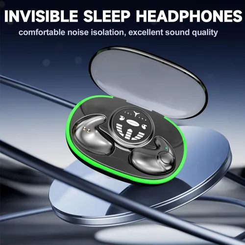 Auriculares Invisibles Para Dormir, Diseño De Ajuste En La