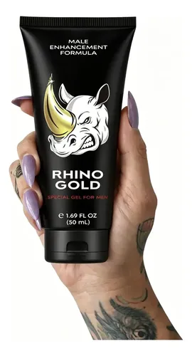 Gel Potenciador Masculino Rhino Gold Retardante Para Hombre 50ML