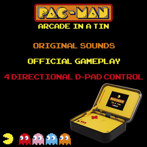 Pac-man Arcade En Una Lata: Clásico Juego De Arcade De Pacm