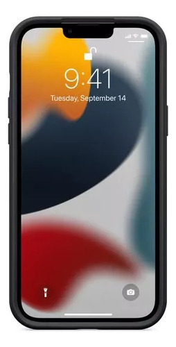 Funda para iPhone 13 Pro Max Lumen con Magsafe Otterbox, color: negro liso