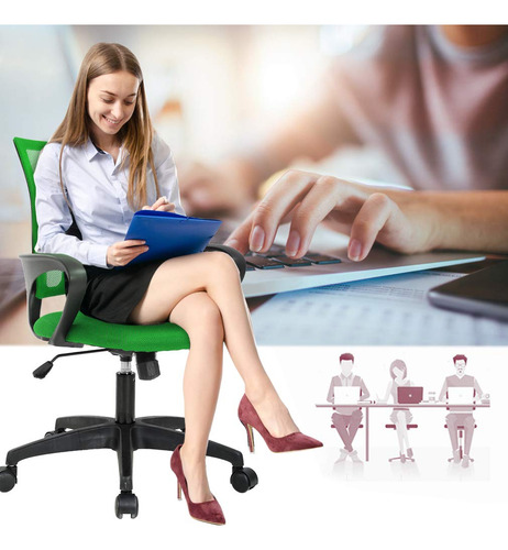 Cadeira De Escritório Cadeira De Computador De Malha Ergonôm