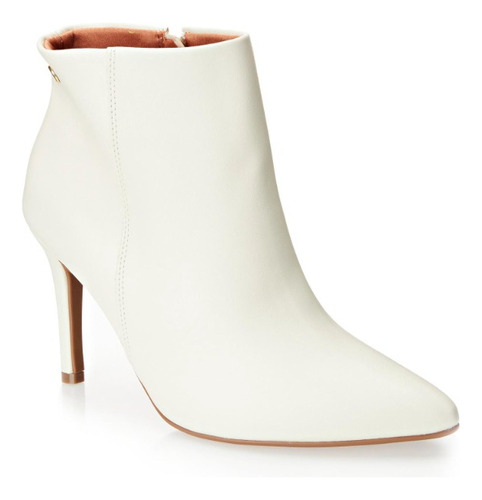 Bota Feminina Cano Curto Salto Fino Napa Vizzano
