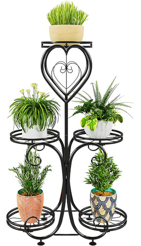 Yisancrafts Soporte De Plantas De 5 Niveles En Interiores Al