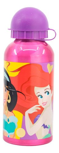 Botella 400ml aluminio Disney Princesas Escolar