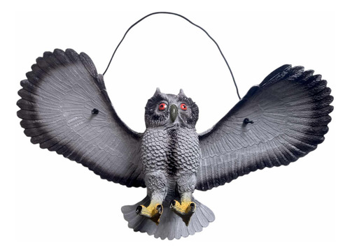 Lechuza Buho Grande Goma 45cm Coleccion Juguete Animal