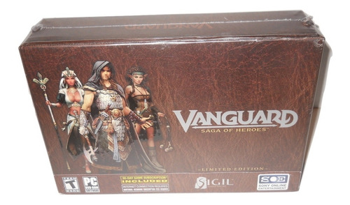 Vanguard Saga Of Heroes Limited Edition Pc + Nuevo +++